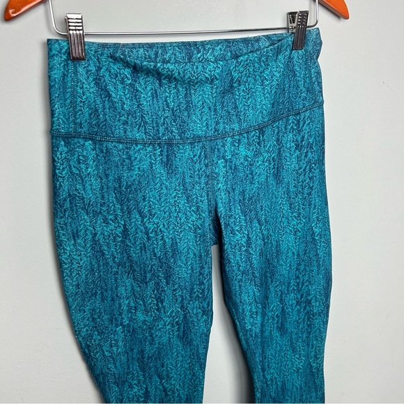 Patagonia cammon thread partnership capri leggings size M turquoise - Picture 3 of 11